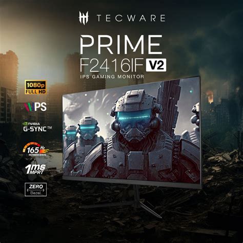 Jual TECWARE PRIME 24 Inch FHD V2 IPS 165Hz Adaptive Sync Gaming