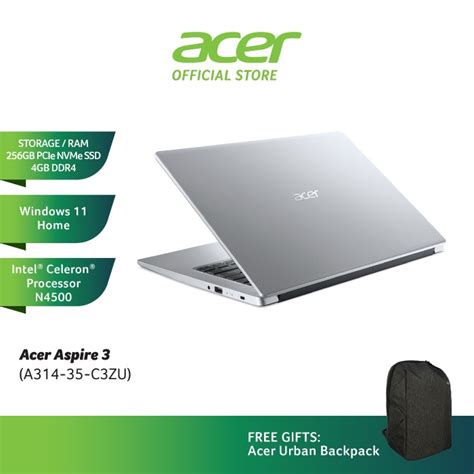 Acer Aspire 3 A314 35 Price In Malaysia And Specs Rm1699 Technave