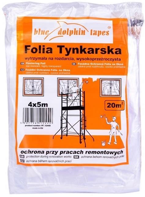 Folia Tynkarska Blue Dolphin M X M Pf Cena Opinie Folie