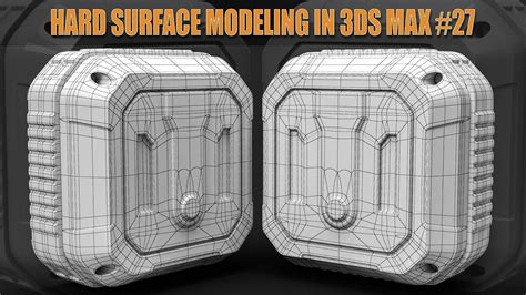 Topology Hard Surface How To Make A Hole In The Corners In 3ds Max