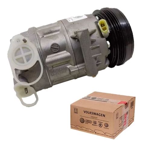 Compressor De Ar Gol Saveiro Fox Voyage G5 G6 Original Vw