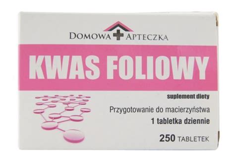 KWAS FOLIOWY 0 4 Mg X 250 Tabl Apteka Internetowa Na Kawaleryjskiej