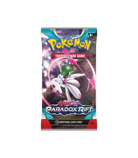 Scarlet Violet Paradox Rift Booster Pack Pokemon Kaarten Online