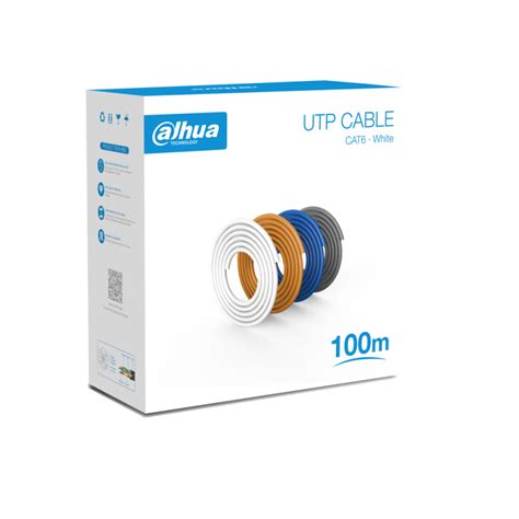 DAHUA PFM920I 6UN C 100 Bobina De 100 Mts De Cable UTP Cat6 100