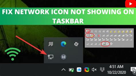 Network Icon On Taskbar Windows