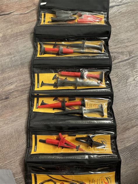 Fluke TLK 225 SureGrip Master Accessory Set Use For SureGrip Leads