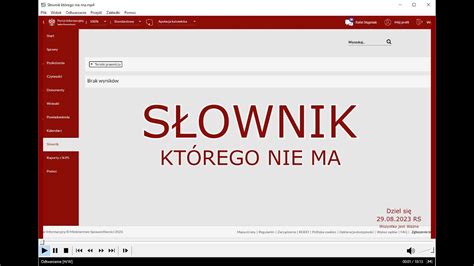 Słownik prawniczy którego nie ma YouTube