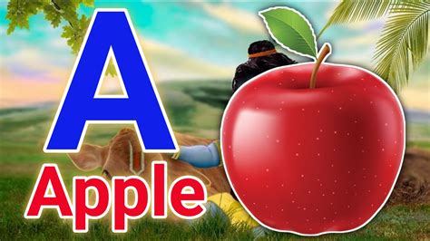 A For Apple B For Ball Abcd Phonics Song Abc Alphabets