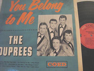 popsike.com - THE DUPREES You Belong To Me ORG '62 COED DOO-WOP EX+ ...