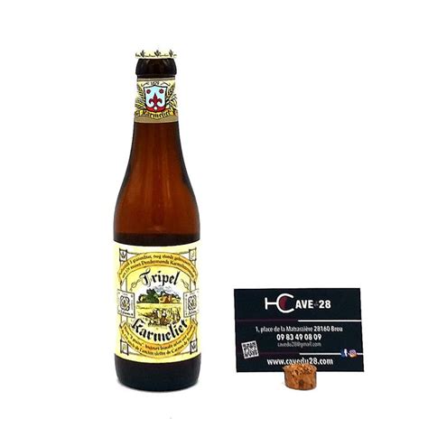 Tripel Karmeliet Bière Triple Belgique La cave du 28