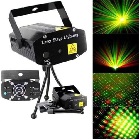 Lampe Scene Spot De Scene Getek® Mini Projecteur Dj Stade De La