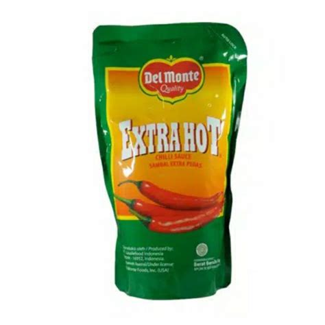 Jual Delmonte Saus Chili Extra Hot Dan Saus Tomat Pouch 1kg Delmonte