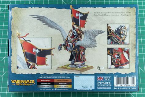 Warhammer The Old World Kingdom Of Bretonnia Battle Standard Bearer