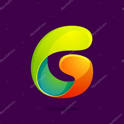 G Letter Colorful Logo Stock Vector Image By Kaer Dstock