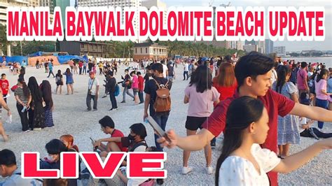 Live In Manila Baywalk Dolomite Beach Youtube