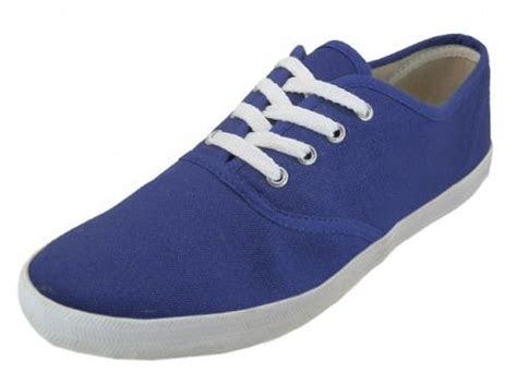 Wholesale Mens Navy Canvas Shoes Laces Sizes 7 13 Dollardays