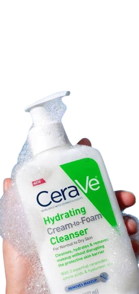 Cerave Hydrating Cream To Foam Cleanser 237ml Cerave