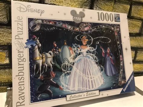 RAVENSBURGER DISNEY Cinderella 1000 Piece Jigsaw Puzzle Brand New And