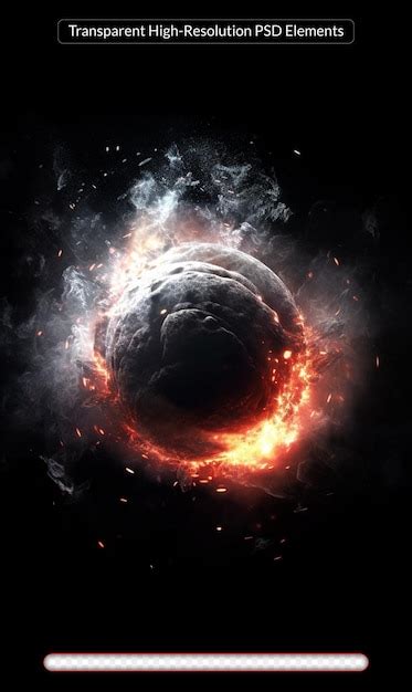 Premium Psd Burning Ring Of Fire