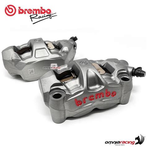 Brembo Racing M50 Pair Of 100mm Radial Monoblock Front Brake Caliper