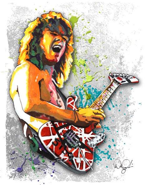 Eddie Van Halen 1 By Drankin On Deviantart Eddie Van Halen Van Halen 1 Van Halen