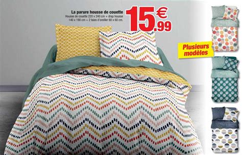 Promo La Parure Housse De Couette Chez Bazarland ICatalogue Fr