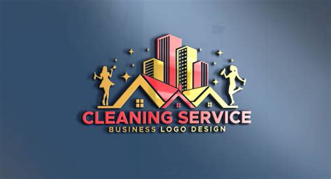 Design Cleaning Service Business Logo With Flyer And Business Card By Mdferdoushasan1 Fiverr