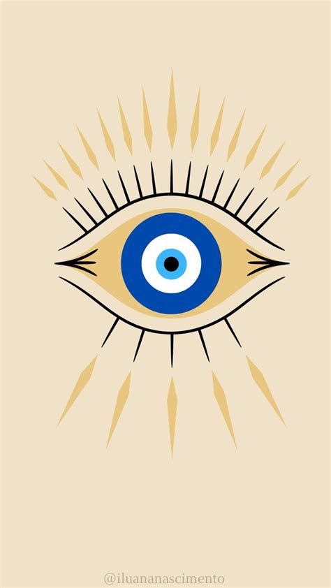 Greek Eye Wallpaper Papel De Parede Olho Grego Evil Eye Art Eyes