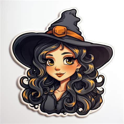 Ilustra O Vetorial Cartoon Menina Bruxa Halloween Ilustra O Foto