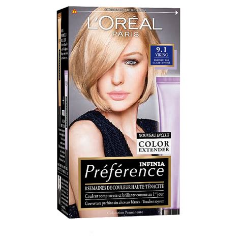 Coloration Permanente 9 1 Viking Blond Clair L OREAL PARIS Blond