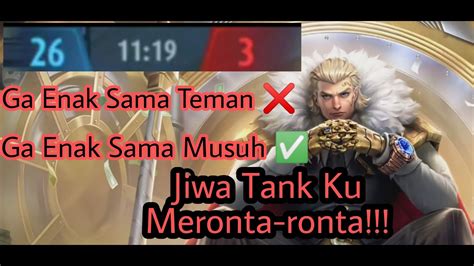 Melihat Tim Kaya Gini Jiwa Tank Ku Meronta Ronta Ga Enak Sama Musuh