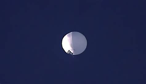 Chinese Spy Balloon Spotted Over The Carolinas Saturday Morning