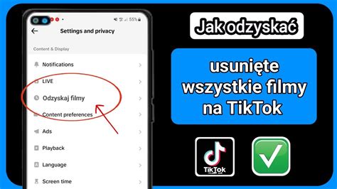 Jak odzyskać usunięte filmy TikTok nowa aktualizacja 2023 odzyskaj