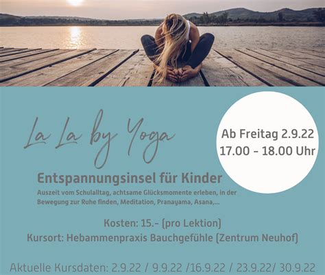 Yoga Und Entspannung F R Kinder Ab Jahren