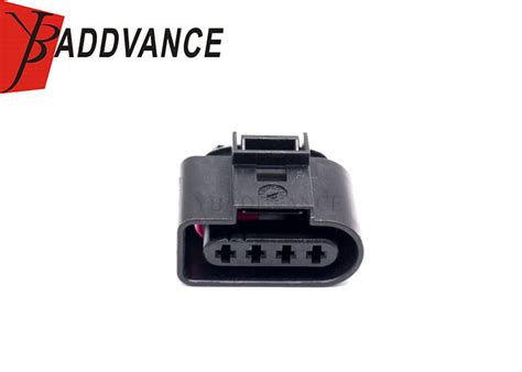 1J0973724 2.8 mm Sealed Series Flat Contact 4 Pin Female Connector For ...