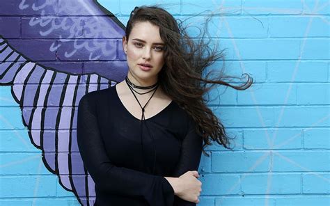 Brunette Celebrity Actress Australian Katherine Langford Hd