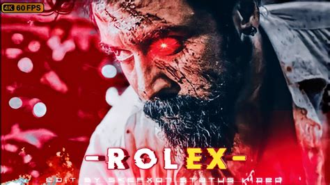 Rolex Suriya Bgm Status Ftsuriya Edit 🥵rolex New Status Vikram