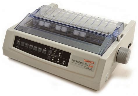 Okidata Microline 320 Turbo Parallel Dot Matrix Printer