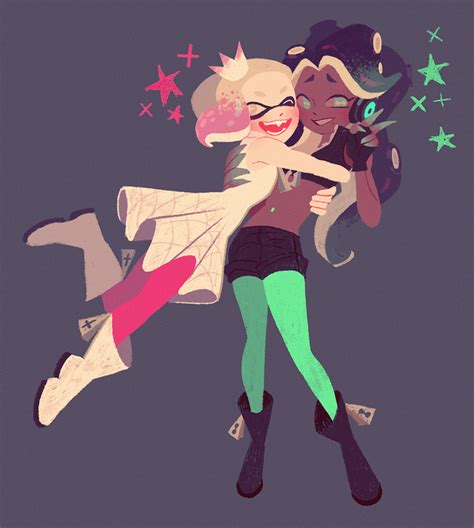 6 Twitter Splatoon Marina Splatoon Pearl And Marina