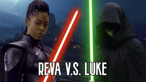 Reva Sevander V S Luke Skywalker Batalla Star Wars Elldm 187 Youtube