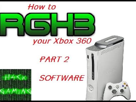 How To Rgh Your Falcon Or Jasper Xbox Part Software Side