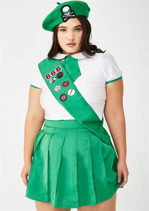 Plus Size Halloween Sexy Girl Scout Costume Ubicaciondepersonascdmxgobmx