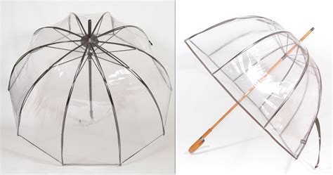 Le Parapluie Transparent Cloche Fran Ais