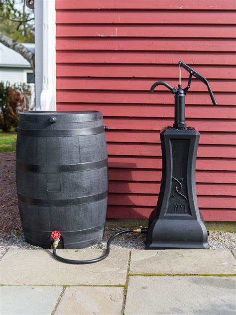 Rain Barrel Hand Pump With Stand Gardeners Supply In 2023 Rain