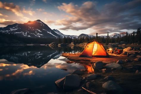 El Camping Narra Tiendas De Campa A Y Fotograf As De Acampadas De