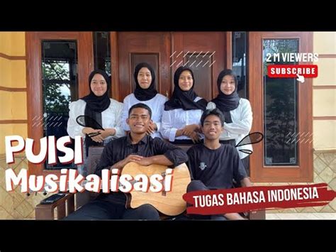 Tugas B Indonesia Puisi Musikalisasi Lagu Surat Cinta Untuk Starla