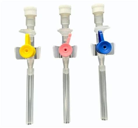 Polypropylene PP Angiplast Angicath IV Cannula With Injection Port