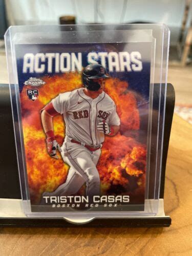 Topps Chrome Update Series Action Stars Asc Triston Casas Rc