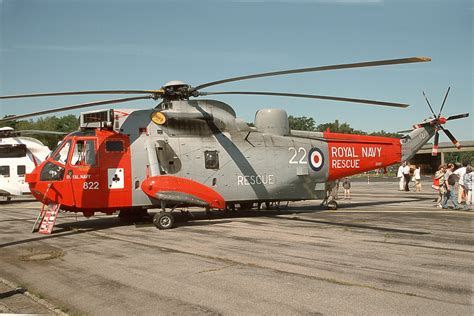 Gb Special Westland Sea King Mk 5 Royal Navy Rescue 822