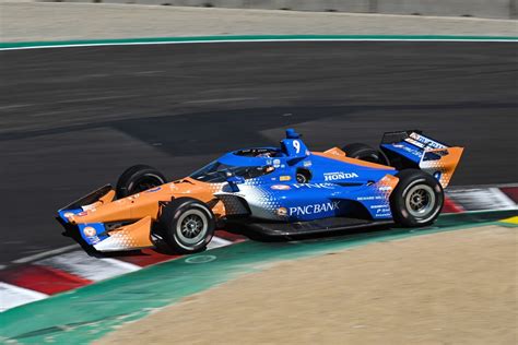 IndyCar News Dixon Wins Laguna Seca Crashfest